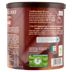 Preparato Solubile Per Cappuccino Da Zuccherare Crastan - Foto 3