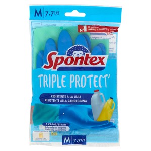 Guanti Triple Protect Misura M Triplo Strato Spontex - Foto 1