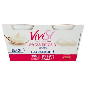 Yogurt Bianco Senza Lattosio 2x125g Bennet Vivisì - Foto 1