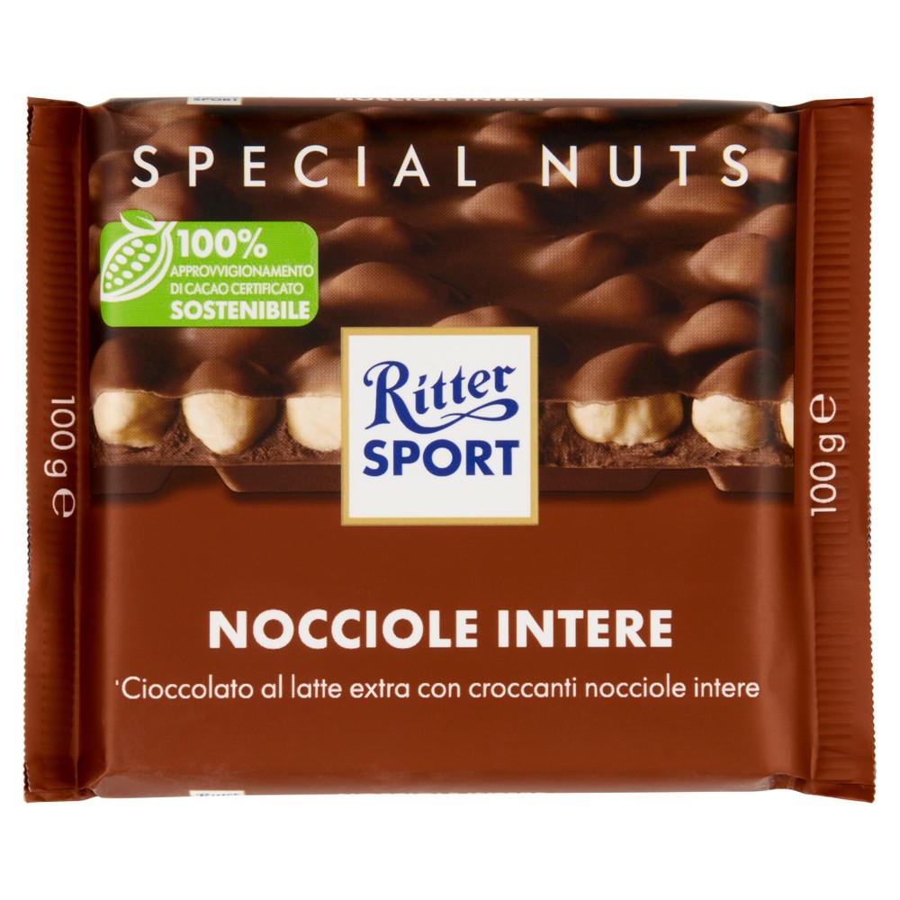 Tavolette Di Cioccolato Special Nuts Con Nocciole Intere Ritter Sport - Foto 1