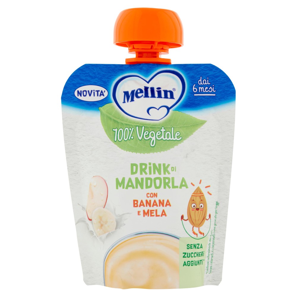 Pouch Mandorla, Mela E Banana Mellin