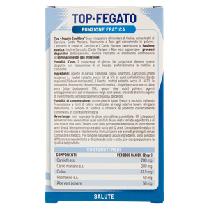 Equilibra Top-Fegato Funzione Epatica 30 Compresse 15,6 G - Foto 3