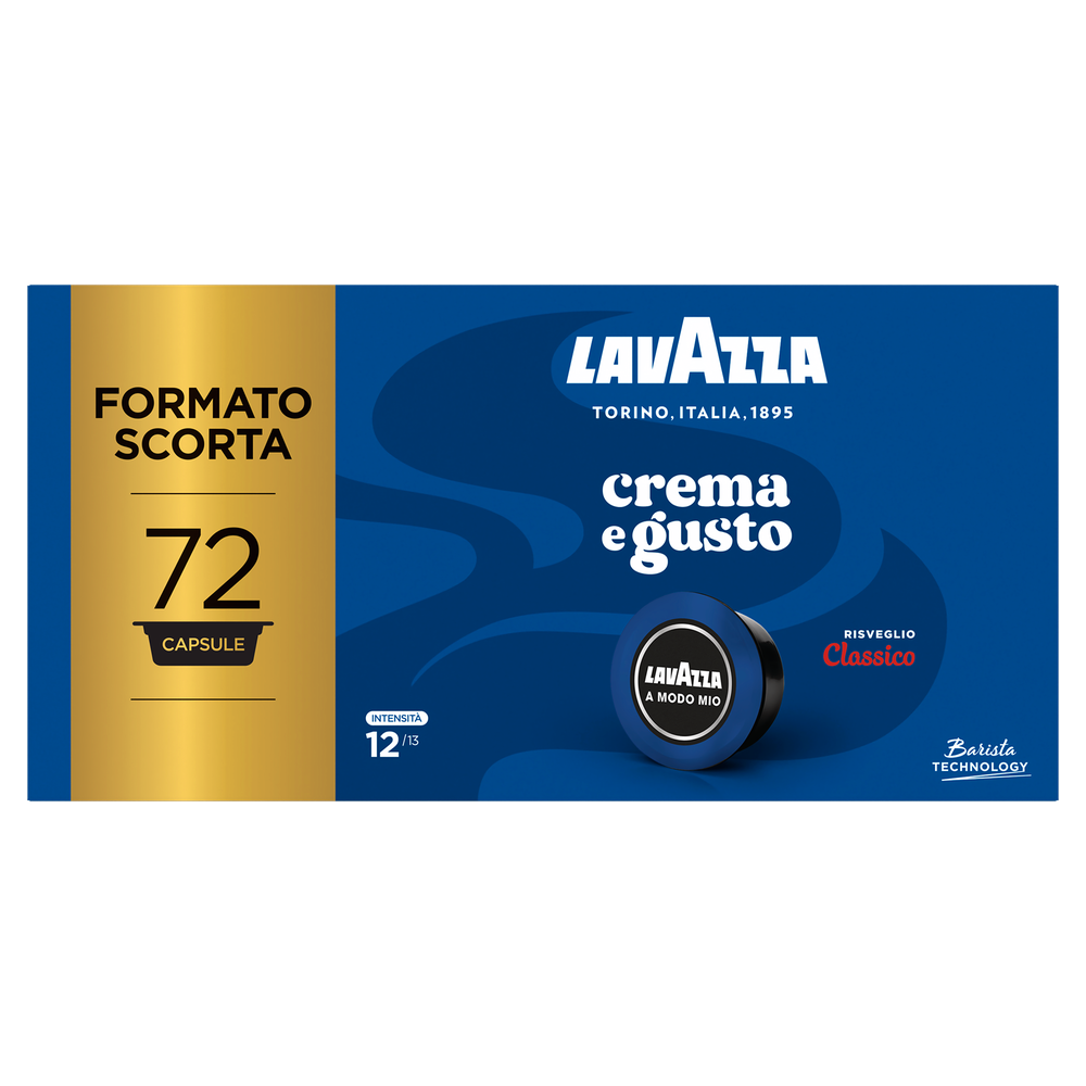 Caffè Crema E Gusto Lavazza Capsule A Modo Mio Da 72 Caps - Foto 1