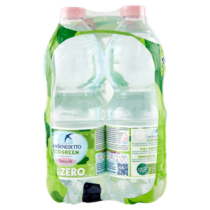 Acqua minerale Naturale San Benedetto Eco Green 6 x 1,5 litri