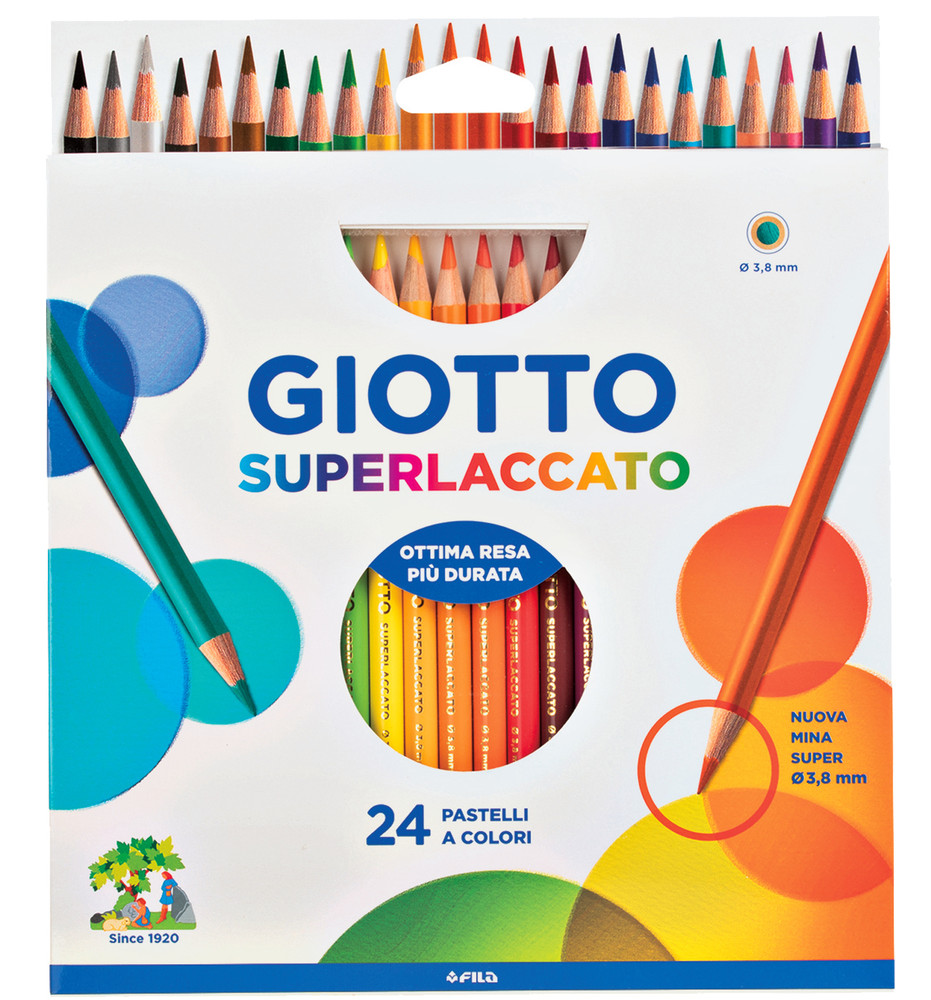 Pastelli Tondi Superlaccato Giotto - Foto 1