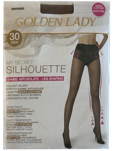 Collant My Secret Silhouette Tg 2 Bronzer 30 Denari Golden Lady - Foto 1