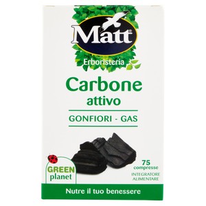 Carbone Attivo Matt 75 Compresse - Foto 1