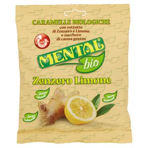 Caramelle Zenzero Limone Mental Bio