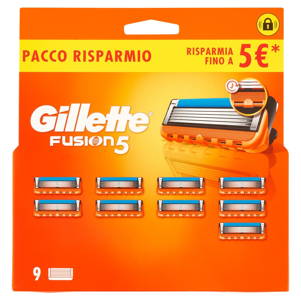Shop Risparmio Casa - GILLETTE Fusion5 Lamette Di Ricambio 4 Pz