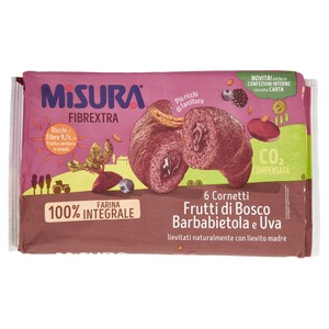 Cornetto Fibrextra Frutti Di Bosco, Barbabietola E Uva Misura - Foto 1