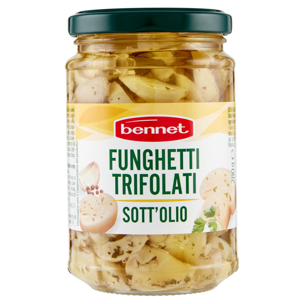 Funghi Trifolati Sott'olio Bennet - Foto 1