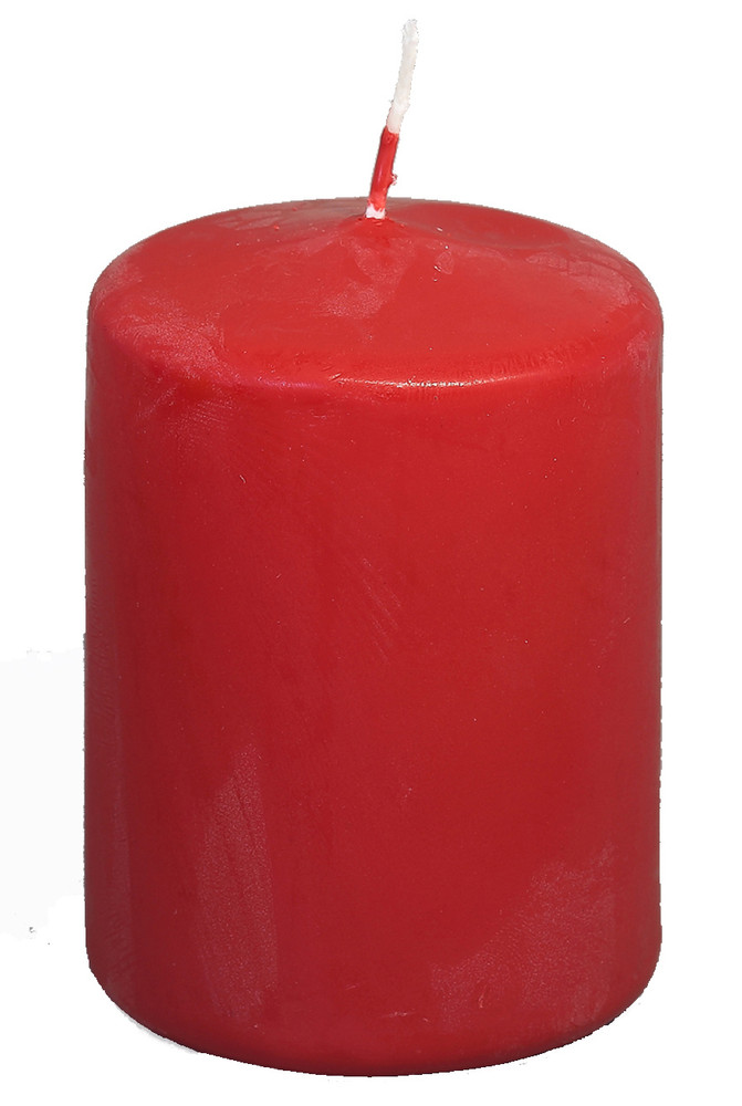 Candela Moccolo 7x10 Cm Rosso - Foto 1