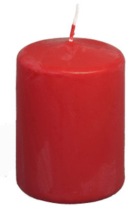 Candela Moccolo 7x10 Cm Rosso - Foto 1