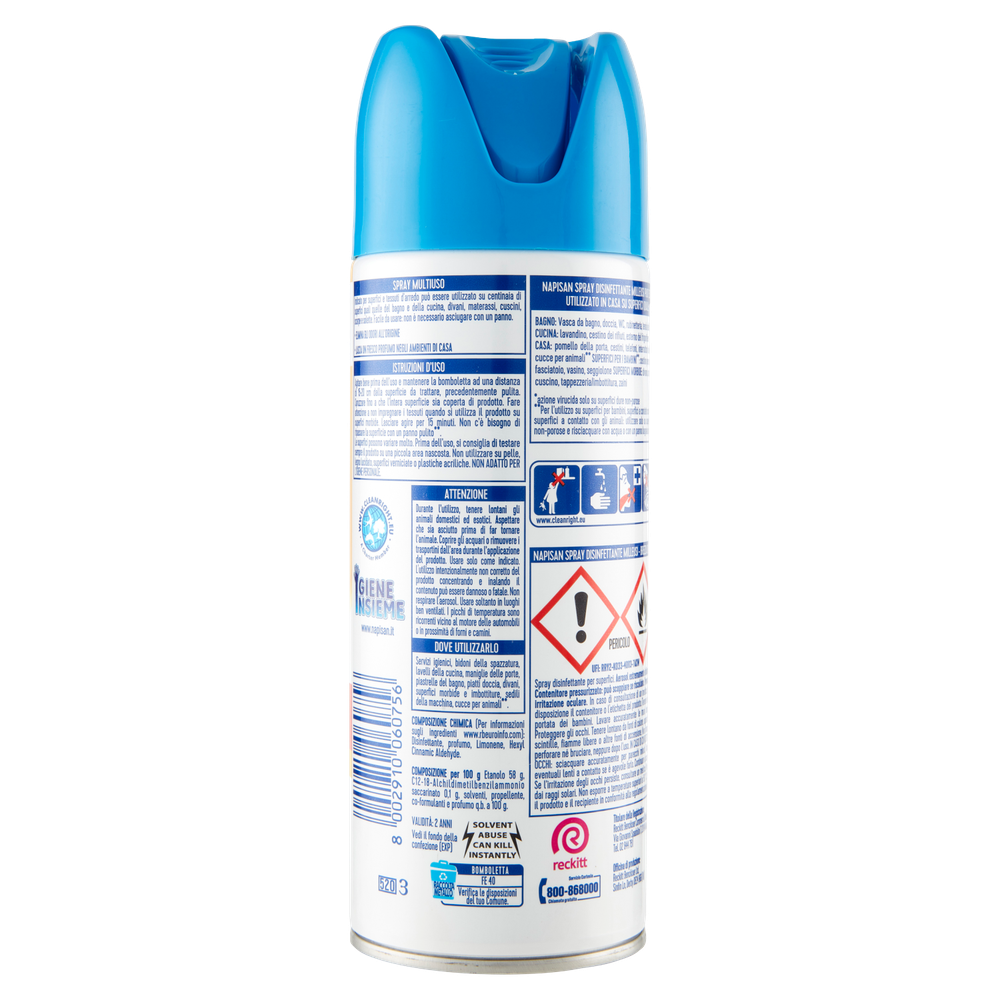 Disinfettante Milleusi Spray Limone Napisan - Foto 3