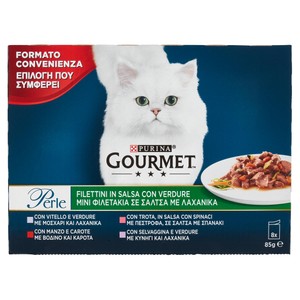 Alimento Umido Per Gatti Perle Filettini Verdura - Foto 1