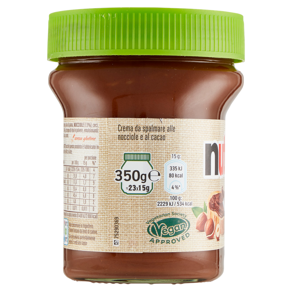 Crema Spalmabile Plant Based Con Ingredienti Vegetali Nutella - Foto 2