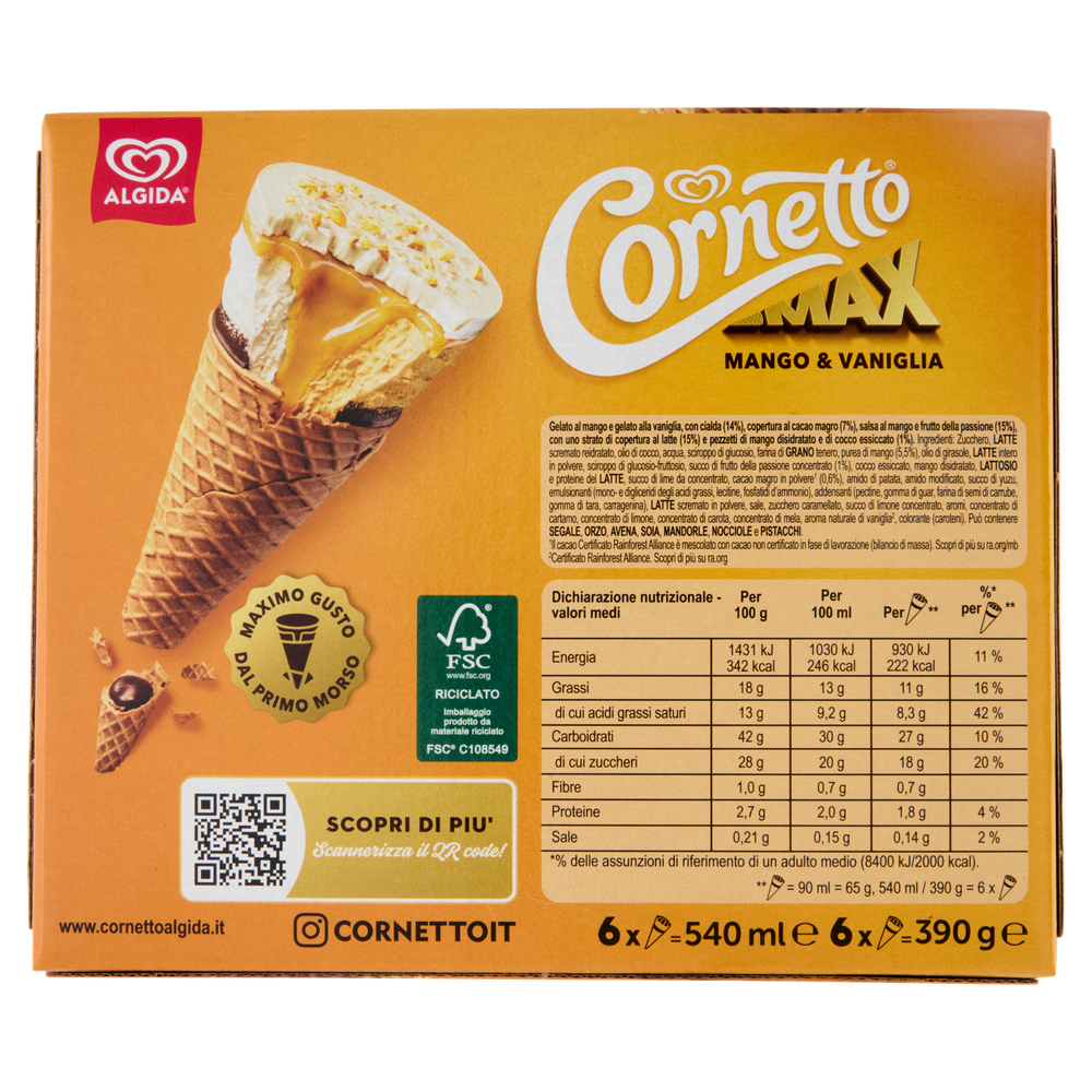 6 Cornetto Mango - Foto 3