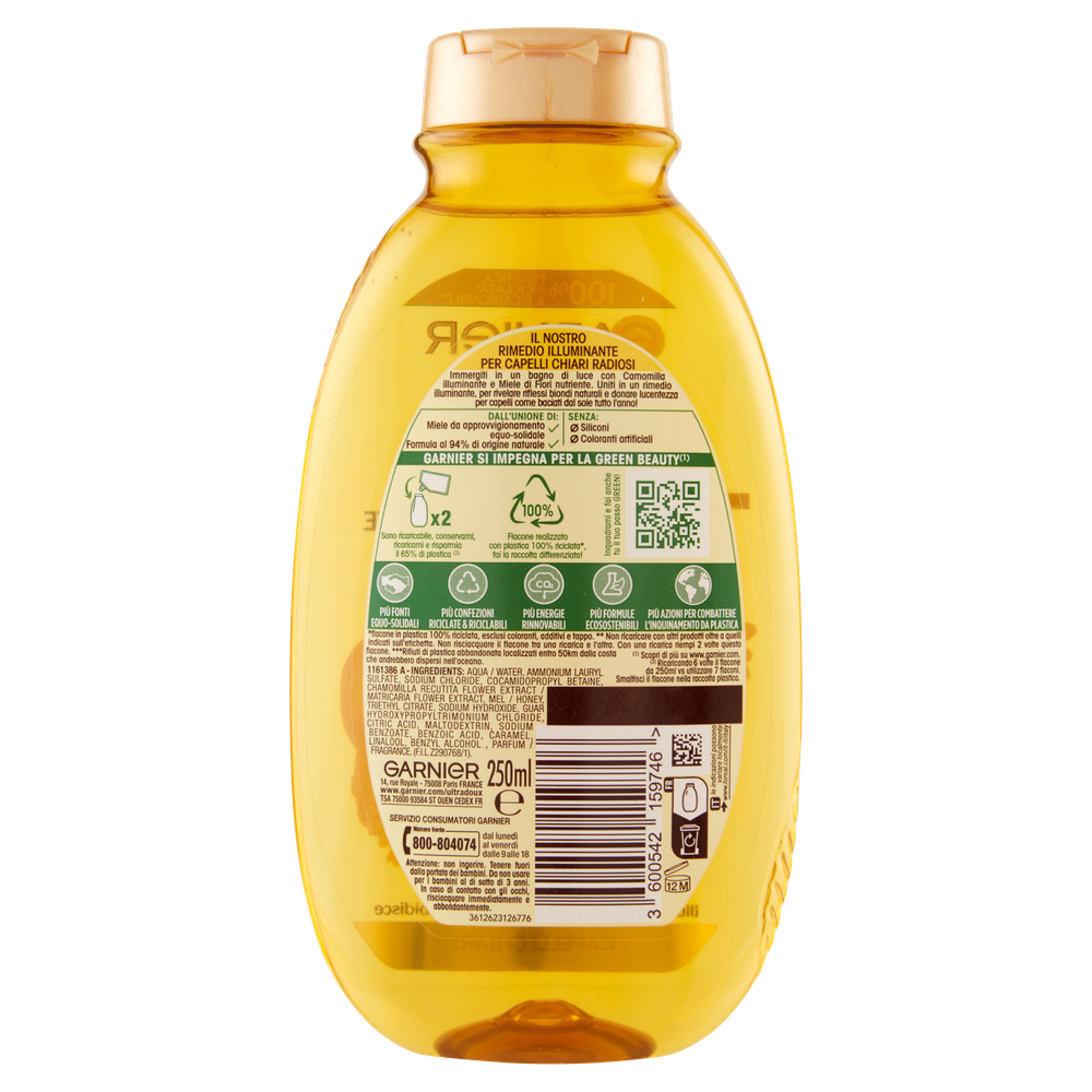 Shampoo Camomilla Ultradolce Garnier - Foto 3
