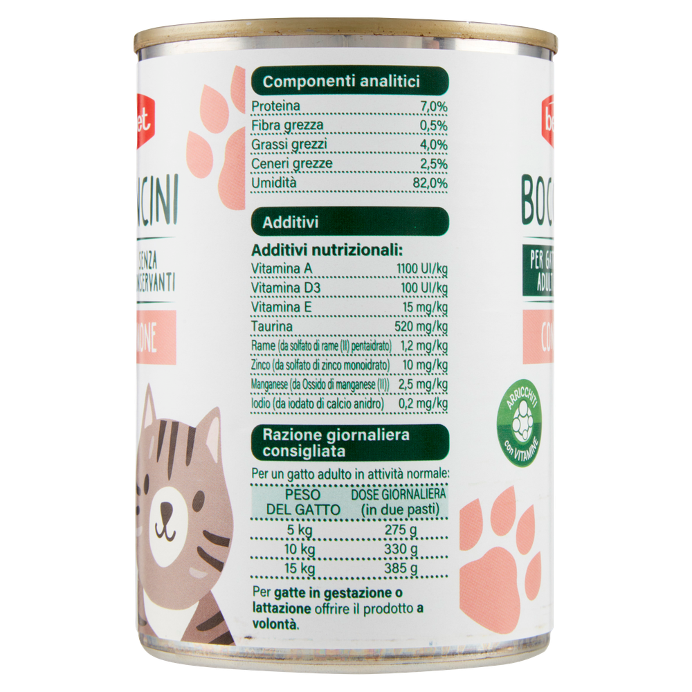 Alimento Umido Per Gatti Bocconcini Al Salmone Bennet - Foto 2