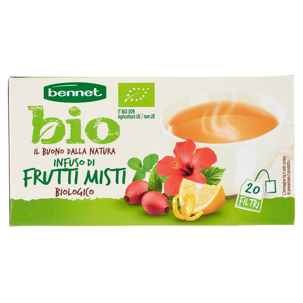 Infuso Ai Frutti Misti Biologico 20x2g Bennet Bio - Foto 1