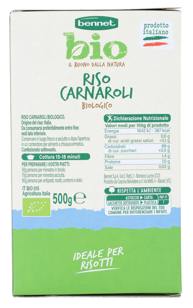 Riso Carnaroli Bennet Bio - Foto 3