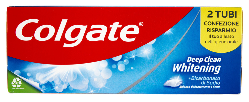 Il numero 1 del risparmio-COLGATE DENTIFRICIO DEEP CLEAN WHITENING 100 ML