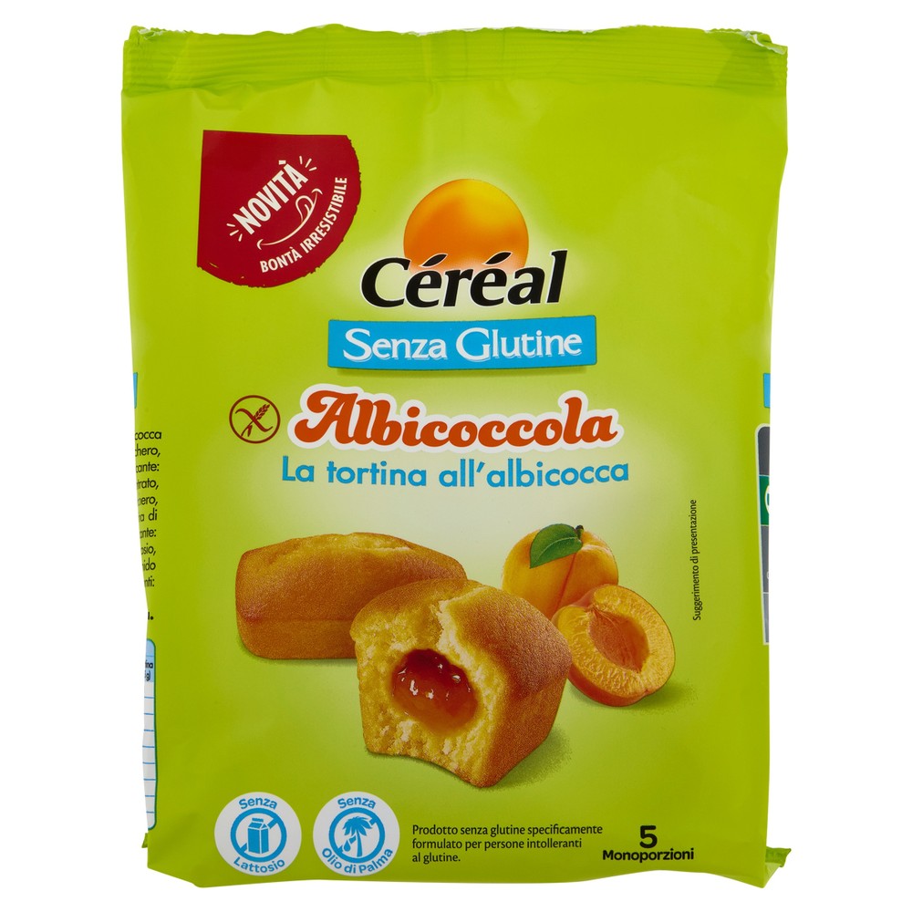Sg-Tortina All'albicocca Senza Glutine Cereal - Foto 1