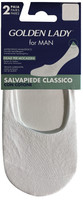 Salvapiedi Uomo M/ L Bianco Conf Da 2 Golden Lady Salvapiedi Uomo M/ L Bianco Conf Da 2 Golden Lady