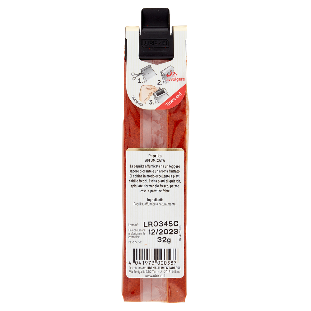 Paprika Affumicata Fruttata E Piccante Ubena - Foto 3