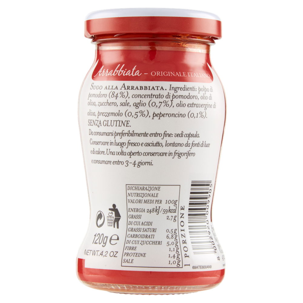 Sugo All'arrabbiata Gr 120 Althea - Foto 3