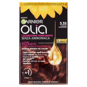 Colorazione Capelli Olia 5.35 Castano Cioccolato - Foto 1