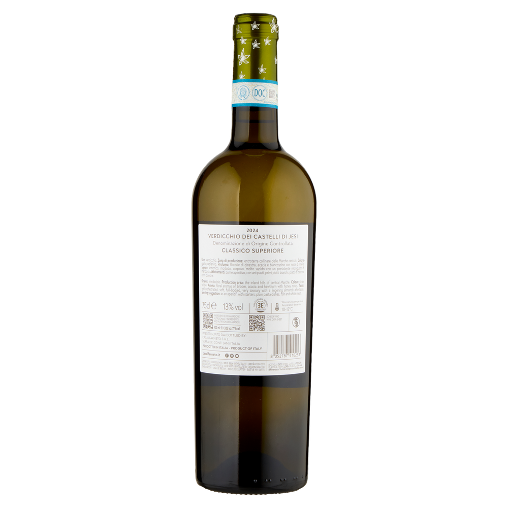 Verdicchio Dei Castelli Di Jesi Doc Classico Superiore Casal Farneto - Foto 3