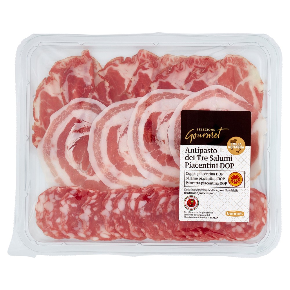 Antipasto Salumi Piacentini Dop Take Away Selezione Gourmet Bennet - Foto 1