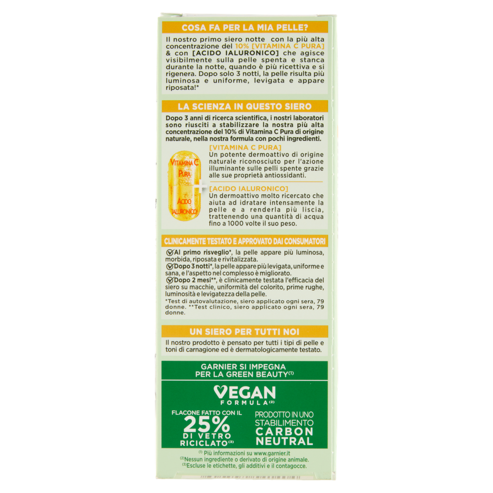 Siero Notte Vitamina C Garnier - Foto 3