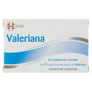 Valeriana Matt Divisione Pharma 60 Compresse