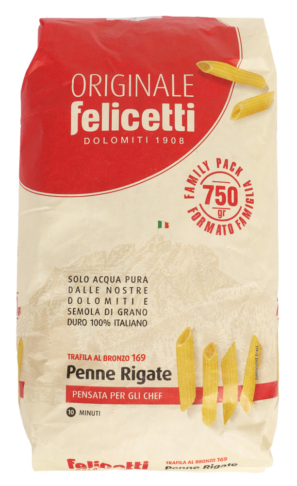 Penne Rigate 750 Gr Felicetti - Foto 1