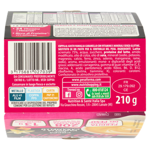 Pesoforma Extra Protein Coppa Gusto Vaniglia Caramello - Foto 3