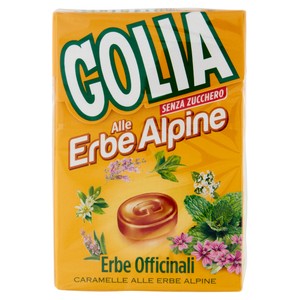 Caramelle Balsamiche Alle Erbe Alpine Officinali Senza Zucchero Golia - Foto 1