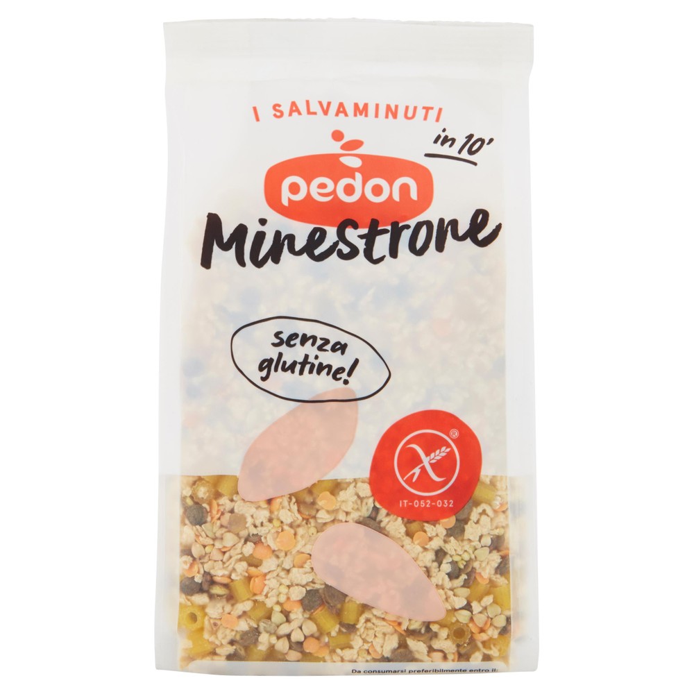 Minestrone Di Cereali E Legumi I Salvaminuti Senza Glutine Pedon - Foto 1