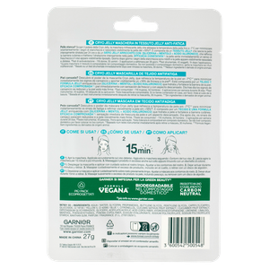Maschera Viso In Tessuto Cryo Jelly Skinactive Garnier - Foto 3