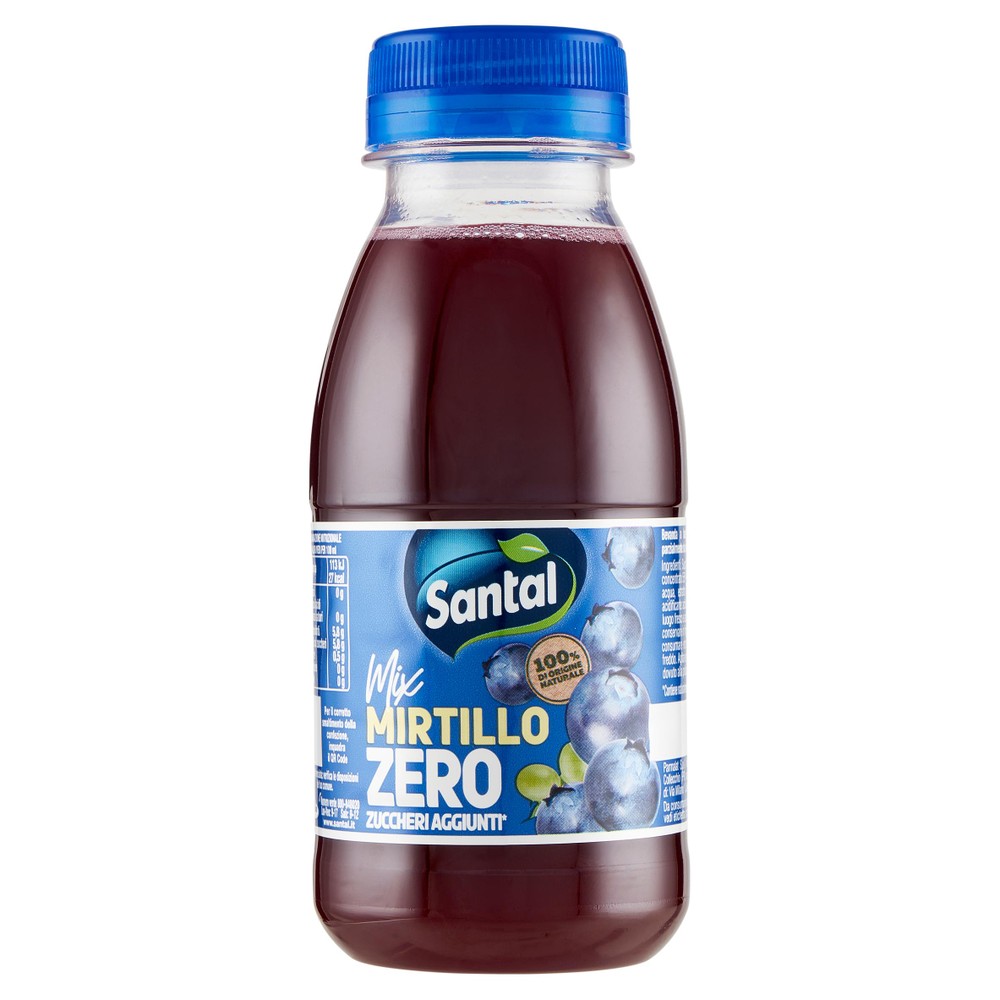 Bevanda Senza Zuccheri Aggiunti Mirtillo Santal - Foto 1