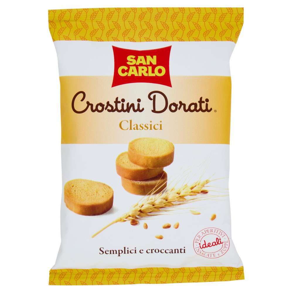 Crostini Dorati Classici Tostati E Fritti San Carlo - Foto 1