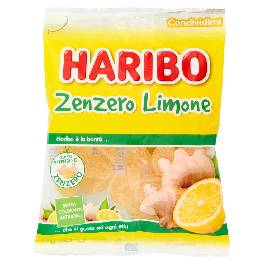 Caramelle Gommose Zenzero E Limone Haribo - Foto 1