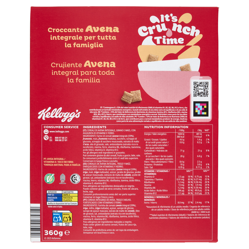 Cereali Avena Croccante Oaties Kellogg's - Foto 3