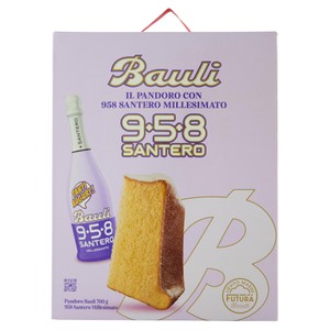 Confezione Pandoro + Bottiglia Bauli