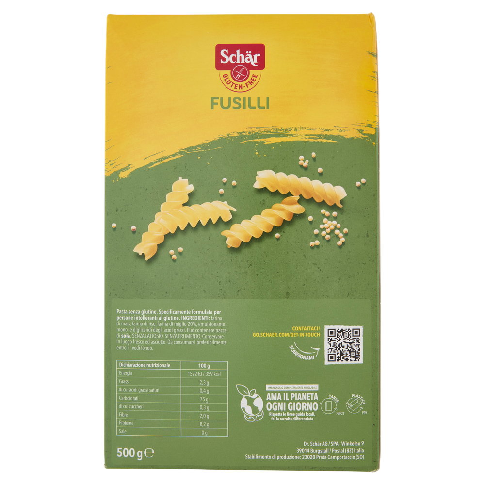 Fusilli Senza Glutine Schar - Foto 3
