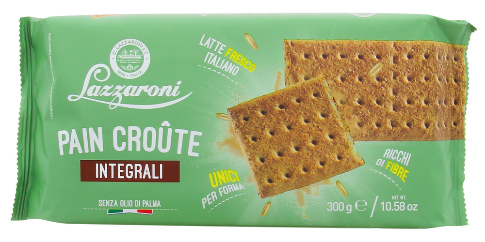Biscotti Integrali Pain Croute Benessere Lazzaroni - Foto 1