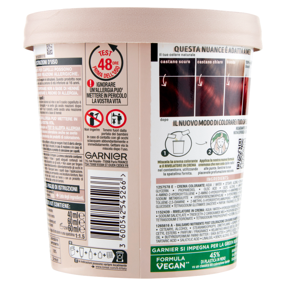 5.5 Colorazione Castano Ramato Ibisco Good Garnier - Foto 3