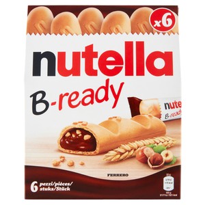 Biscotti Nutella B-Ready Con Crema Di Nocciola E Cacao 6x22g Nutella - Foto 1