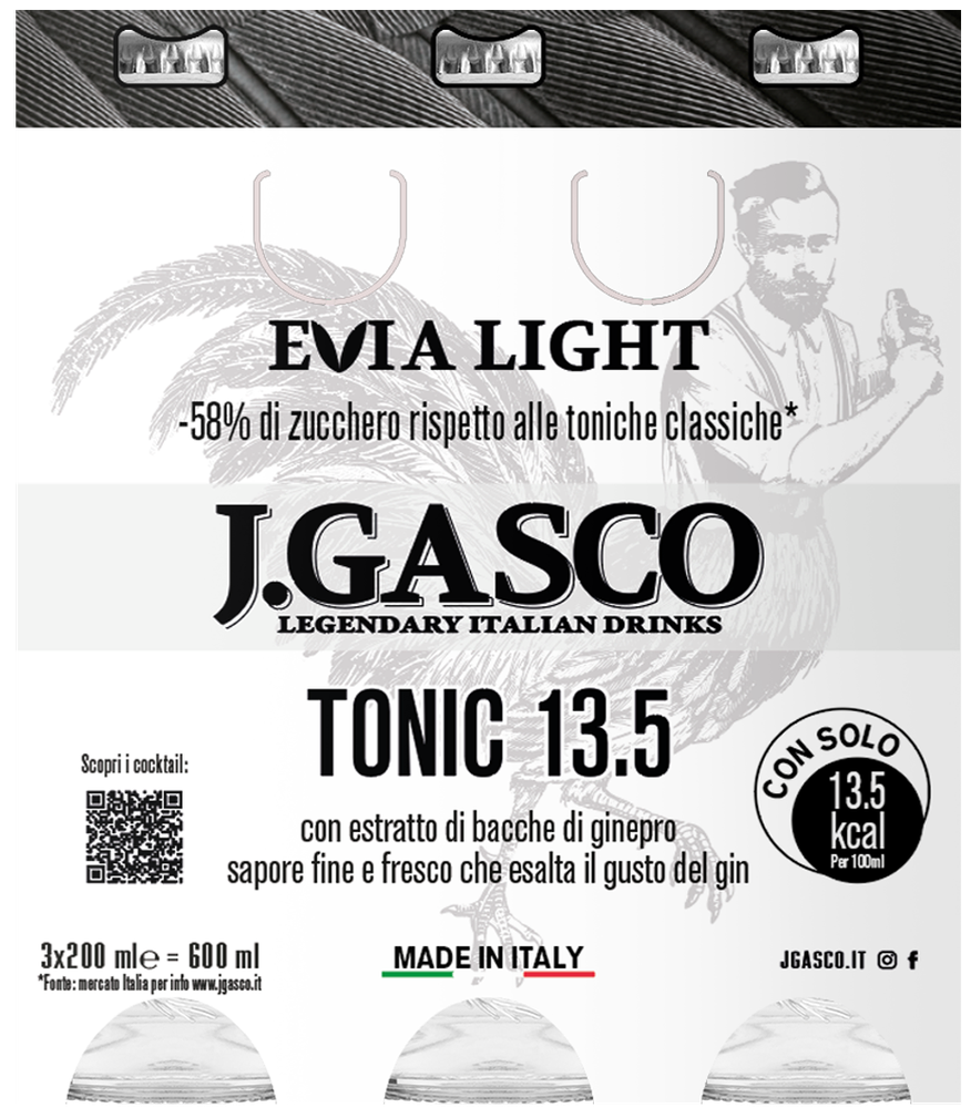 Acqua Tonic 13.5 Evia Light 3 Da Ml. 200 J.Gasco - Foto 3